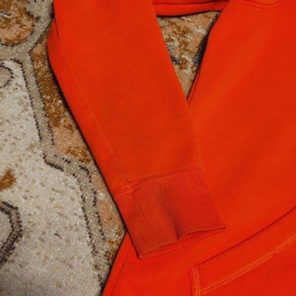 Under Armour ColdGear Hoodie fleece lined  Size S hunter orange - Picture 4 of 9